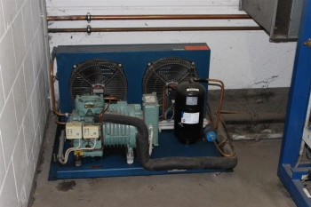 freezing chamber for frozen products