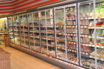 Möbel-Shop Ausrüstung Lagerregale Kühltheken Polen
