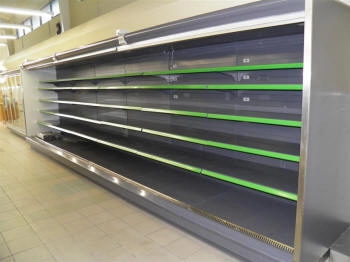 vegetable shelving for produce with ventilation