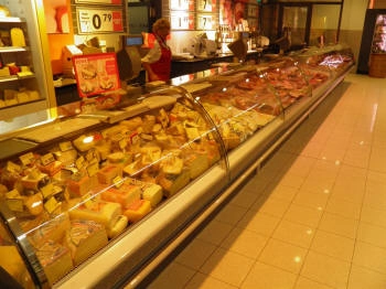 premium refrigerated counter made of stainless steel