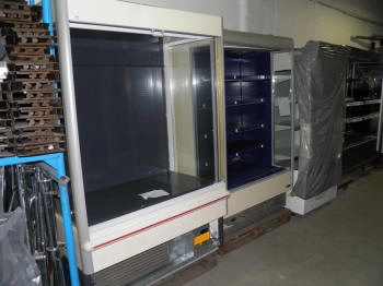 refrigerated shelving for delicatessen with electronic control
