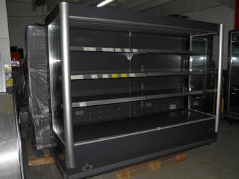 refrigerated shelving with dynamic cooling