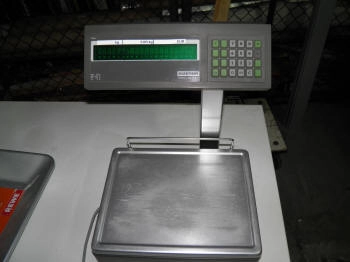 digital scale with product memory