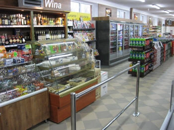 gate with integrated payment system